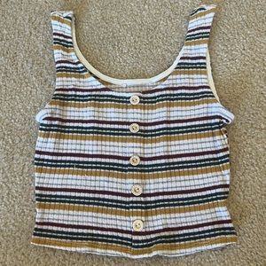 Striped tank top